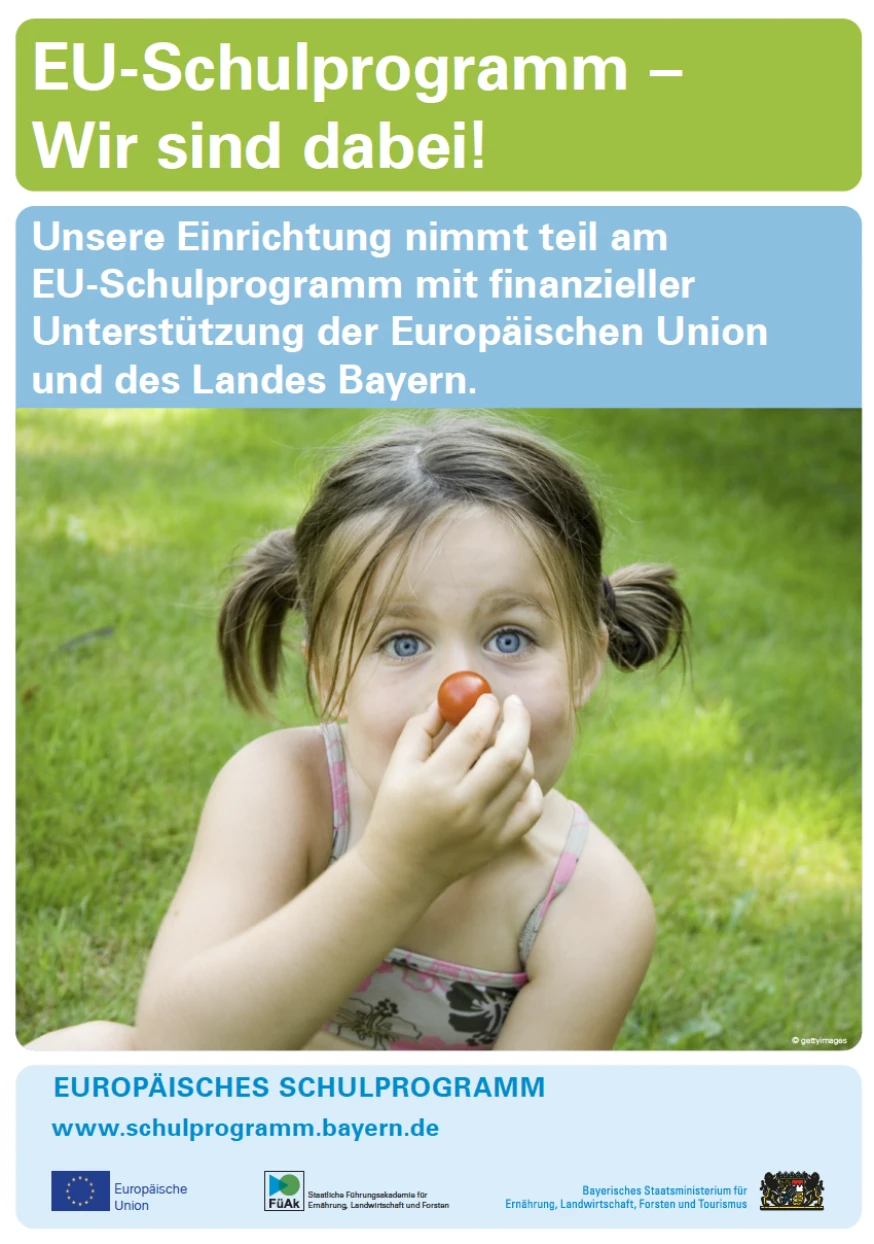 EU-Schulprogramm, wir sind dabei: Informationen zum EU-Schulprogramm in Bayern